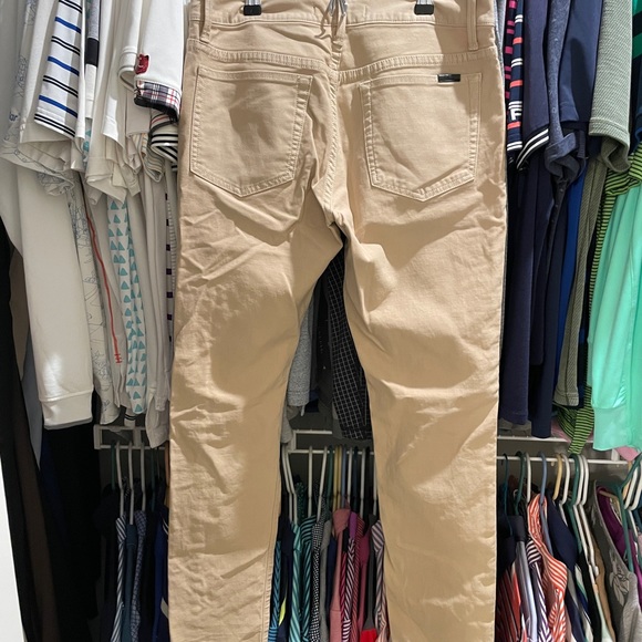 Joes jeans kakhi color 32 waist and 34 length. - Picture 3 of 4